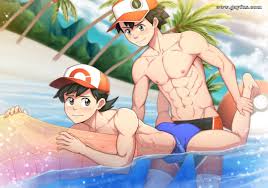 Page 1 | Suiton00Pokemon-Lets-go-Red-X-Chase | Gayfus - Gay Sex and Porn  Comics