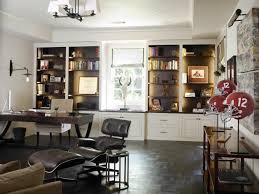 10 Sports Themed Designer Spaces For True Fans Masculine Home Offices Contemporary Home Office Home Office Decor