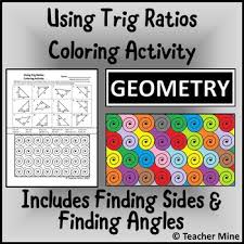 Free pdf download of cbse class 10 maths chapter 8 introduction to trigonometry multiple choice questions with answers. Using Trig Ratios Coloring Activity By Teacher Mine Tpt