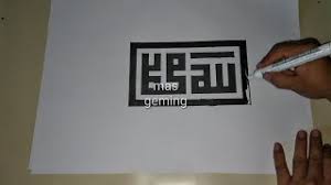 Contoh kaligrafi khot kufi inna akromakum inndallaahi atqokum7 kumpulan kaligrafi bismillah terbaru cara membuat. Contoh Kaligrafi Khat Kufi Cikimm Cute766