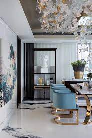 Whether as a worktop in a minimalist kitchen, as an accent wall in the. When And Where Can Marble Floors Become An Elegant Design Feature