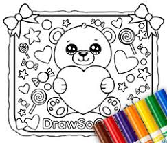 Animal coloring pages for kids. Coloring Pages Draw So Cute
