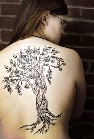 A white one, dark blue one, black one, and then. The Tattoos And Art Of Cynthia Rudzis The Woman And The Tree Woman Tree Tattoo Tree Tattoo Vine Tattoos