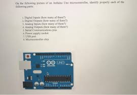 The purpose of this testing is to ensure that the microco is not likely to adversely affect the normal operation of other such equipment and that other. Solved On The Following Picture Of An Arduino Uno Microco Chegg Com