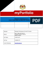 Contoh myportfolio pembantu tadbir perkeranian operasi n19. Templat Kosong Myportfolio Pembantu Operasi Pejabat