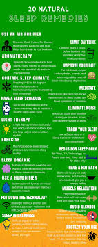 20 Natural Sleep Remedies Infographics Archive 20 natural sleep remedies