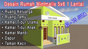 Check spelling or type a new query. Desain Rumah 5x6 Minimalis Modern Kisaran 40 75 Jt Youtube