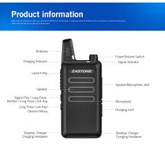 To send a voice message, simply tap on the app's messaging icon and then pres. Walkie Talkies Two Way Radios Zastone Zt X6 Uhf 400 470 Mhz 16 Channels Walkie Talkie Radio Consumer Electronics