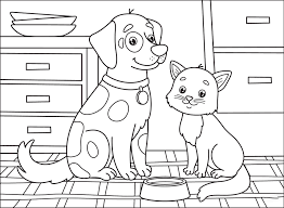 However, as any dog owner can attest, try as we might, communicating with our furry friends isn't always the easiest. Dog And Cat Coloring Pages Cat Coloring Pages Coloring Pages For Kids And Adults