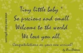 New Baby Poems Quotes Verses And Sayings For Newborn Babies Baby Poems New Baby Poem New Baby Quotes