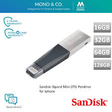 Sleek design, comes in black and red colors. Sandisk Ixpand Flash Drive Flip Ixpand Mini Dual Drive Otg Usb For Iphone Ipad 256gb 128gb 64gb 32gb 16gb Shopee Malaysia