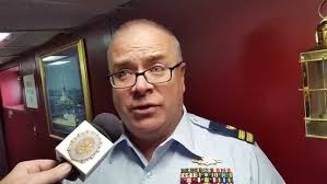 Lt. Carlon Brietske of USCG Spencer at Fleet Week