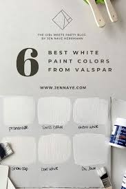 Valspar Best White Colors From Cool