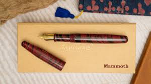 Image result for mammoth bone inlay fountain pen