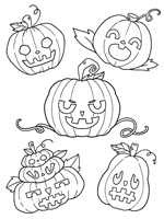 Making jack o' lantern pumpkin lights on halloween has been around for centuries. Jack O Lantern Coloring Pages