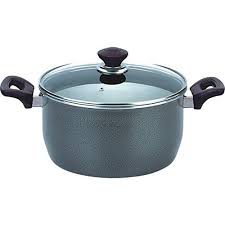 Kitchen King Non Stick Wok 26cm Casserole Dish Soups Stews Chili Glass Lid 9 Cooking Pan Cooking Saucepan