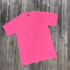 Blank Comfort Color Shirts For Heat Transfer Vinyl Blanks For Htv Comfort Colors 1717 Neon Pink Blank Bulk