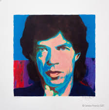Today is the 78th birthday of mick jagger, singer and frontman for the rolling stones since 1962. James Francis Gill Mini Mick Jagger 1 Serigraphie 2021 Format 42 0 X 42 0 Cm Auflage 350 10 E A 5 P P