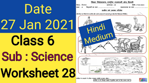 Science relies on testing ideas with evidence gathered from the natural world. Worksheet 28 Class 6 Science 27 Jan 2021 Hindi Medium Wednesday Worksheet 28 Class 6 Science Youtube