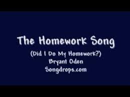 Funny Song 6 The Homework Song Funny Songs Funny Songs For Kids Songs