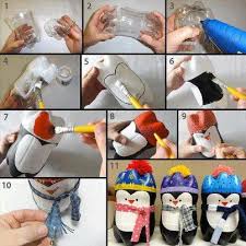 Http Bebster Ro Wp Content Uploads 2012 08 Jucarii Materiale Reciclabile Pet Jpg Penguin Christmas Ornaments Christmas Decor Diy Christmas Diy
