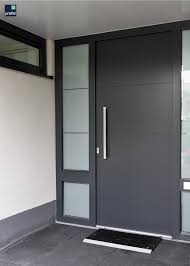 Hedendaagse Buitendeur In Pvc Kunststof Profel Buitendeuren Voordeur Buitenkant Huis