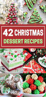 42 Best Christmas Desserts Recipes And Christmas Treats To Try This Year Christmas Desserts Christmas Food Desserts Best Christmas Desserts