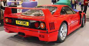 Find many great new & used options and get the best deals for sunglasses red true vintage ferrari f20 s 580 shield oversized size m 1980er at the best online prices at ebay! File 1990 Ferrari F40 2 9 Rear Jpg Wikimedia Commons