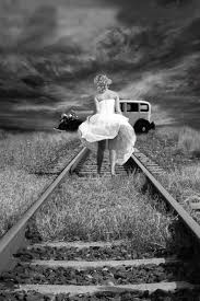 Black And White Rail Road Sign Pin By Krysta Rae On Beauty Black And White Photo Pictures