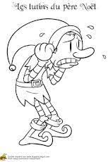 coloriage lutin qui a fait une betise lutins noel de skunk pour coloriages gratuits