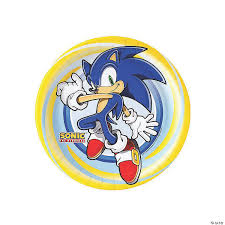 Only 5 days left until the #sonic30th anniversary symphony! Sonic The Hedgehog Paper Dinner Plates 8 Ct