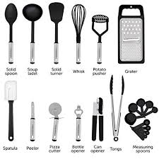 Set De Utensilios De Cocina 23 Utensilios De Cocina De Nylon Mercado Libre