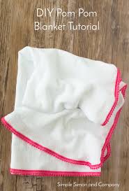 Check spelling or type a new query. Diy Pom Pom Swaddle Blanket Tutorial Simple Simon And Company