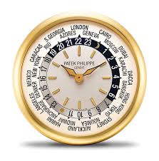 Maybe you would like to learn more about one of these? Patek Philippe An Attractive Brass World Time Wall Clock With Instruction Manual Circa 2000s Artsy