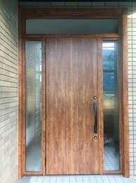 玄関ドアリフォームを兵庫で行うきたむらのビフォーアフター 玄関ドア 玄関アプローチ タイル ドア