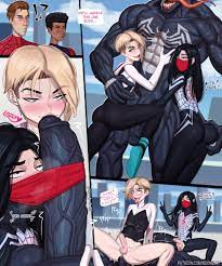 2girls 3boys ?! alien anal anal sex anilingus ass balls bdone  being watched big butt big penis black hair blonde hair blush bodily fluids  bodysuit brown hair bulge butt