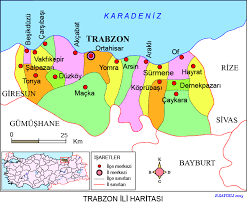 arsin trabzon haritası ile ilgili görsel sonucu