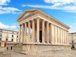 Mine is actually a little bit larger than the actual thing but i think it turned out alright considering its relatively small. Maison Carree The Most Intact Roman Temple Amusing Planet