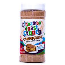 Miniature pieces of toast that is made by some crazy chef guy. Cinnamon Toast Crunch Cinnadust Seasoning Blend 382g Gb Gifts