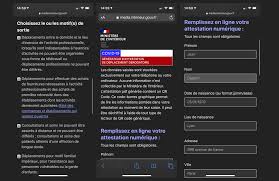 Nous avons d'ailleurs vu ici comment générer une attestation numérique sur l'iphone grâce à l'app du gouvernement tousanticovid. Attestation De Deplacement Numerique Enfin Un Peu D Accessibilite Avec Un Mode Sombre