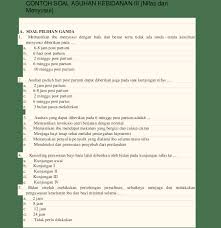 Check spelling or type a new query. Contoh Soal Dan Jawaban Manajemen Sains Kemendikbud