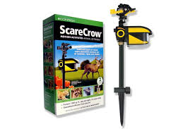 The sprinkler can detect motion from small animals you can't imagine like squirrels. Scarecrow Motion Sprinkler Nixalite