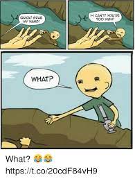 Discord is a voice, video and text communication service to talk and hang out with your friends and communities. Quick Grab My Hand I 1 Can T You Re Too High Whatp What Httpstco20cdf84vh9 Too High Meme On Me Me