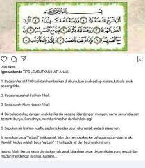 Himpunan doa untuk melembutkan hati orang yang kita sayang terutamanya. Ibu Ini Kongsi Doa Dan Amalan Lembutkan Hati Anak Memang Berkesan Katanya Keluarga