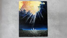 Intermediate Acrylic Painting, Ocean Storm