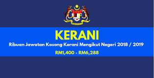 Kerja kosong sebagai kerani akaun senior. Ribuan Jawatan Kosong Kerani Mengikut Negeri Di Seluruh Negara Terbuka 2018 2019
