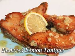 Buttered Lemon Tanigue Recipe Panlasang Pinoy Meaty Recipes Recipe Mackerel Recipes Fish Dishes Recipes Fish Recipes