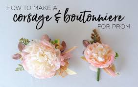 How to easily make a homemade boutonniere out of flowers. How To Make A Prom Corsage Boutonniere Afloral Com