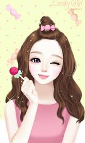 20 gambar kartun cewek korea lucu ktawa com ayo ketawa. Lukisan Kartun Perempuan Korea Cikimm Com
