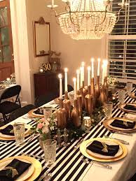 Serve white chocolate, dark chocolate, champagne, ginger ale, and other foods and drinks that go along with the black and white theme. Gold Black And White My 30th Birthday Dinner Party Sevenlayercharlotte